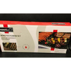 NexGrill Nonstick Shish Kabob Set - 1 Stand & 6 Skewers New